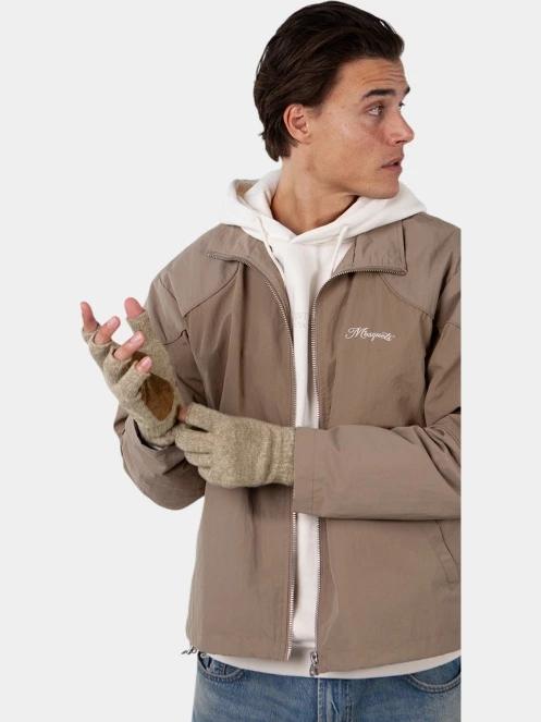 Barts Vidat Fingerless Gloves férfi kesztyű barna színben 3