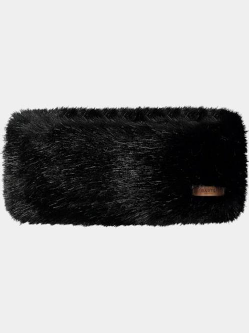 Barts Fur Headband női fejpánt fekete színben 2