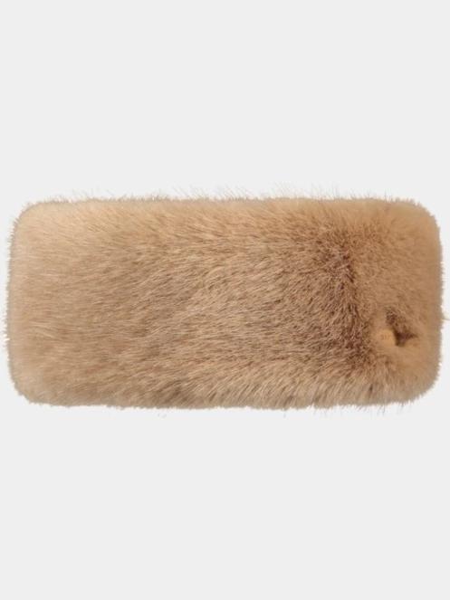 Barts Fur Headband női fejpánt barna színben 2