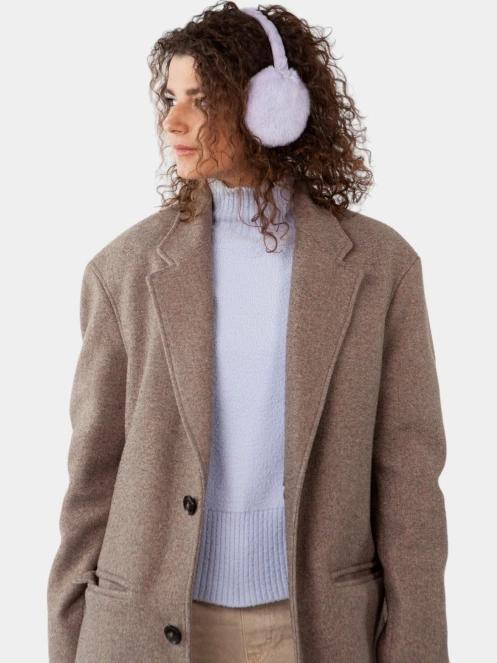 Barts Plush Earmuffs női fülvédő lila színben 4
