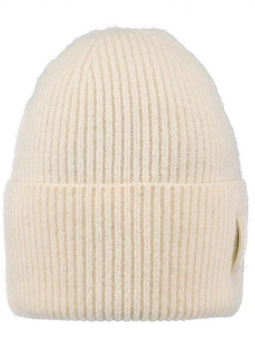 Barts Fyrby Beanie kötött sapka fehér színben 2
