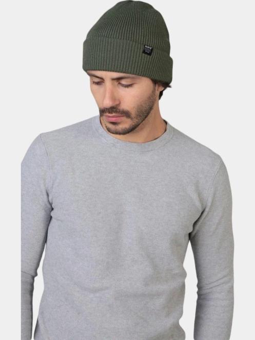 Barts Kinabalu Beanie sapka oliva színben 4