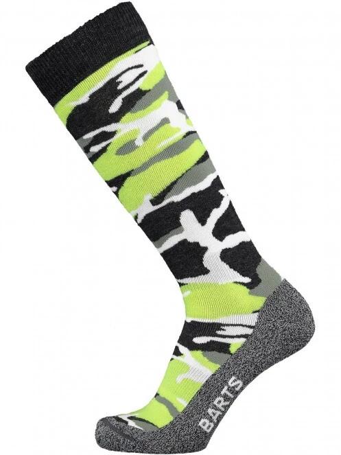 Barts Skisock Camo sízokni sárga színben 2