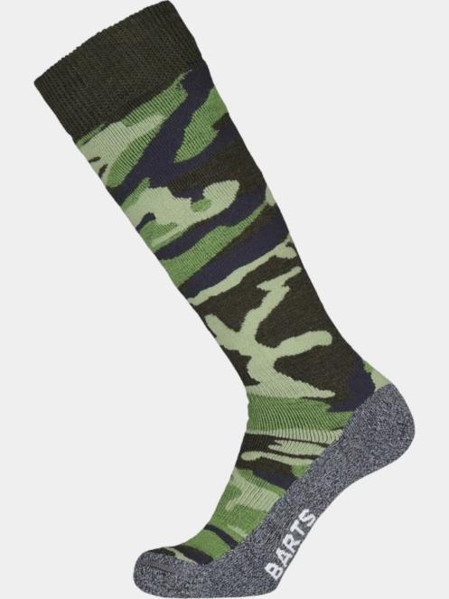 Barts Skisock Camo sízokni zöld színben 2