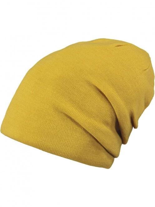 Barts Eclipse Beanie sapka sárga színben 2