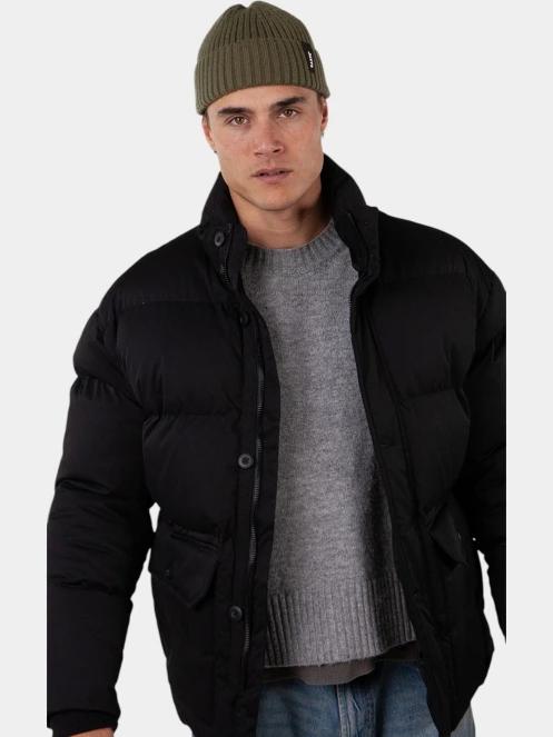 Barts Sumter Beanie sapka oliva színben 3