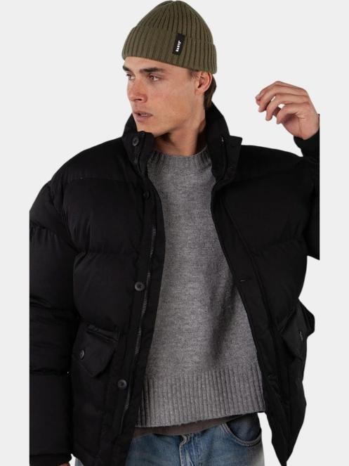 Barts Sumter Beanie sapka oliva színben 4