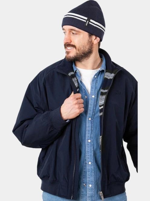 Barts Monarda Beanie sapka sötétkék színben 4