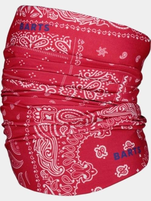 Barts Multicol Paisley Mix férfi csősál piros színben 2