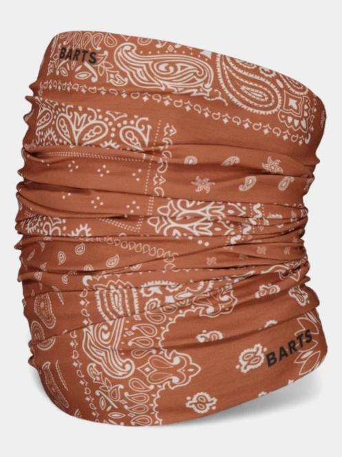 Barts Multicol Paisley Mix csősál narancssárga színben 2