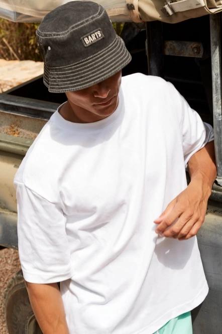 Barts Pengana Hat bucket hat fekete színben 5