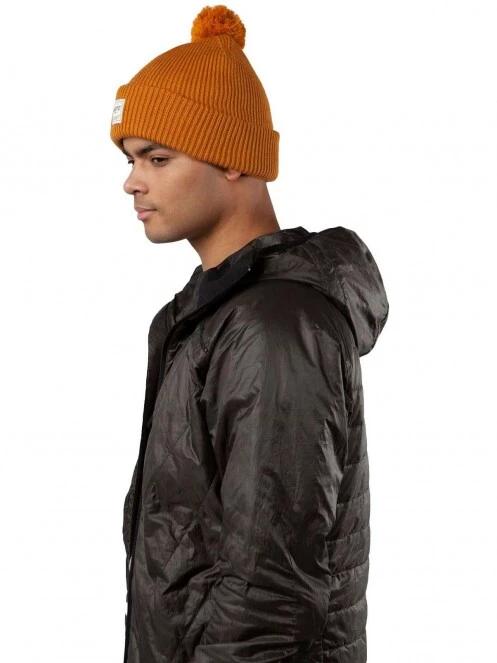 Barts Arkade Beanie bojtos sapka narancssárga színben 3