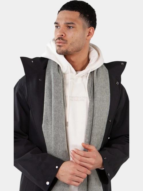 Barts Kristjen Scarf férfi sál szürke színben 4