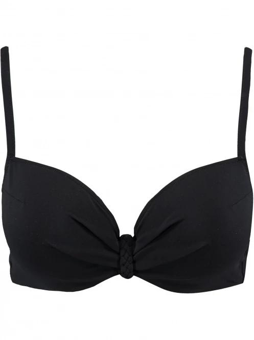 Barts Solid Wire női bikini felső fekete színben 5