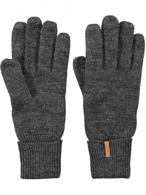 Barts Fine Knitted Gloves női kesztyű szürke színben 2