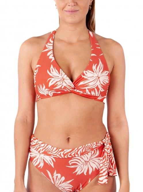 Barts Deltia Halter női bikini felső piros színben 2