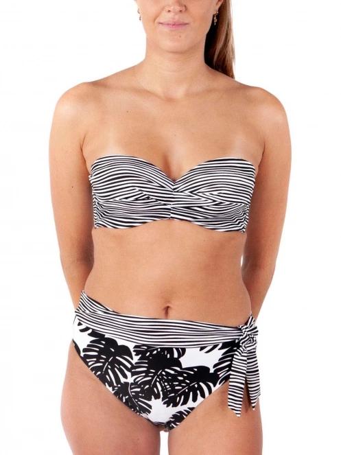 Barts Banksia Bandeau női bikini felső fekete színben 2