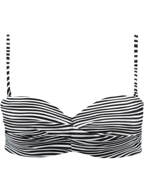 Barts Banksia Bandeau női bikini felső fekete színben 6