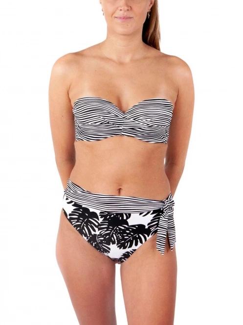 Barts Banksia High Waist Briefs női bikini alsó fekete színben 2