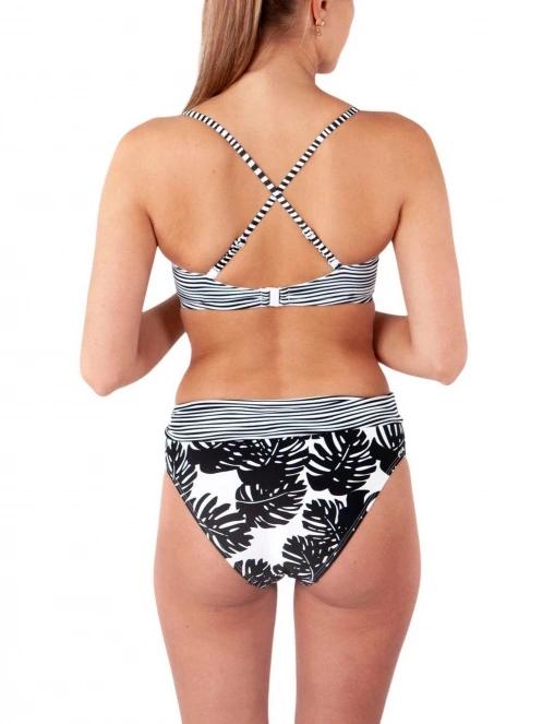 Barts Banksia High Waist Briefs női bikini alsó fekete színben 4
