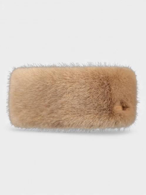 Barts Fur Headband női fejpánt barna színben 2