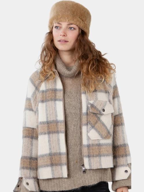 Barts Fur Headband női fejpánt barna színben 3