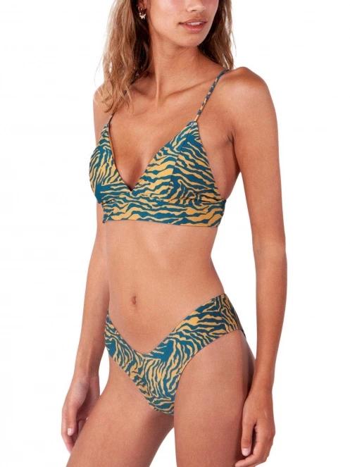 Barts Kalae High Cut Briefs női bikini alsó barna színben 3