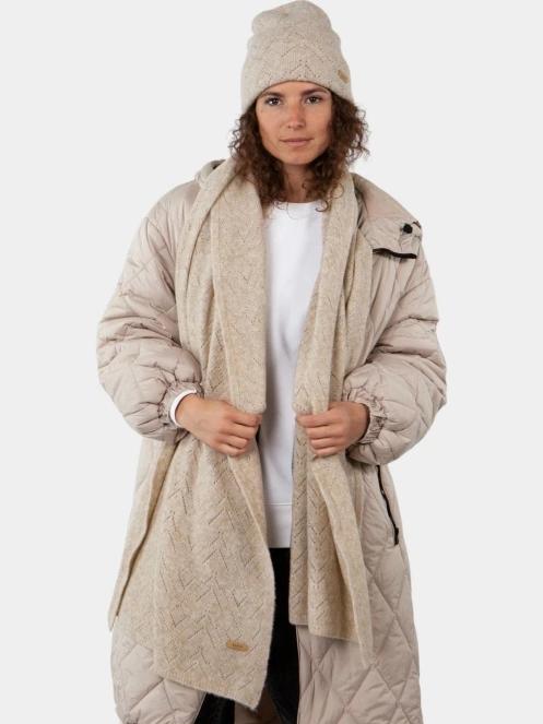 Barts Bridgey Scarf női sál barna színben 4