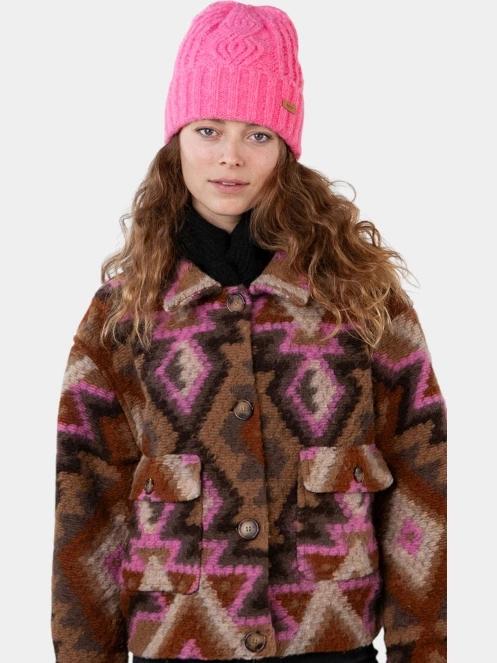 Barts Farrah Beanie női sapka magenta színben 3