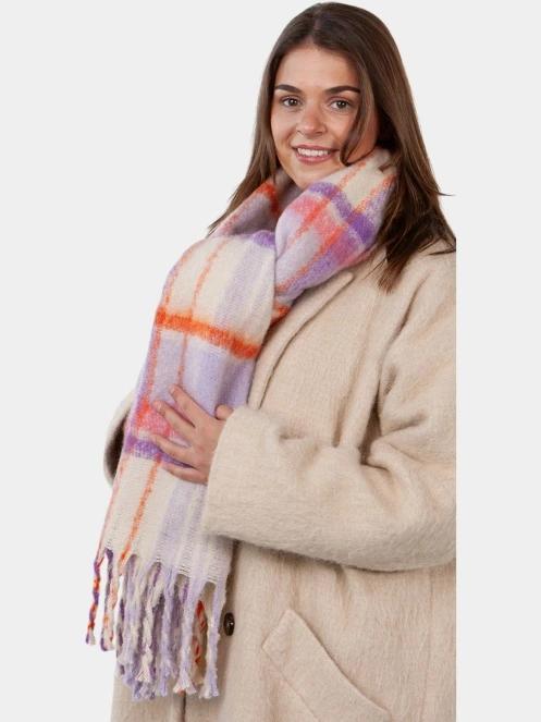 Barts Loriant Scarf női sál lila színben 4