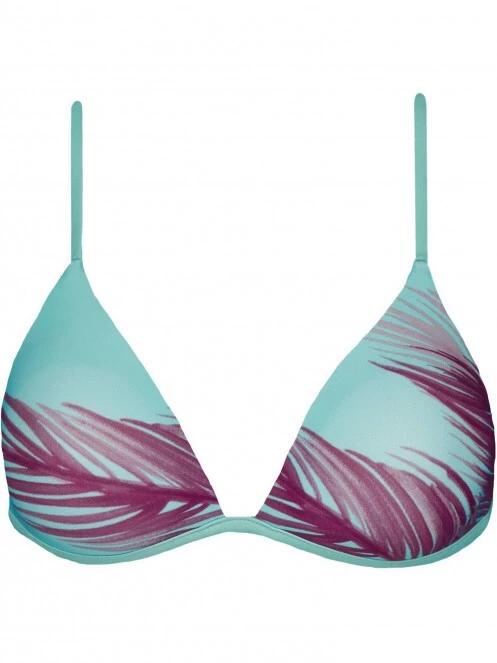 Barts Tasman Fixed Triangle női bikini felső zöld színben 5