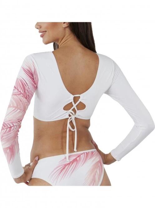 Barts Tasman Crop Top női crop top fehér színben 4