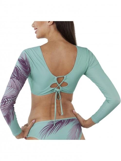 Barts Tasman Crop Top női crop top zöld színben 4