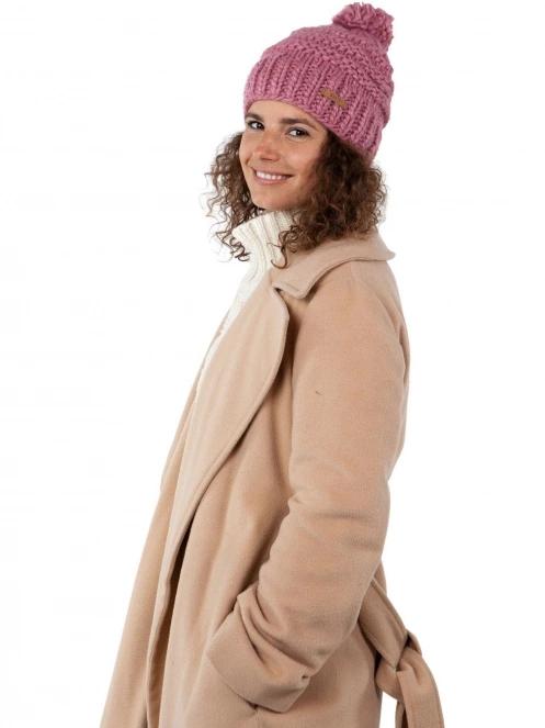 Barts Jasmin Beanie női sapka rózsaszín színben 4