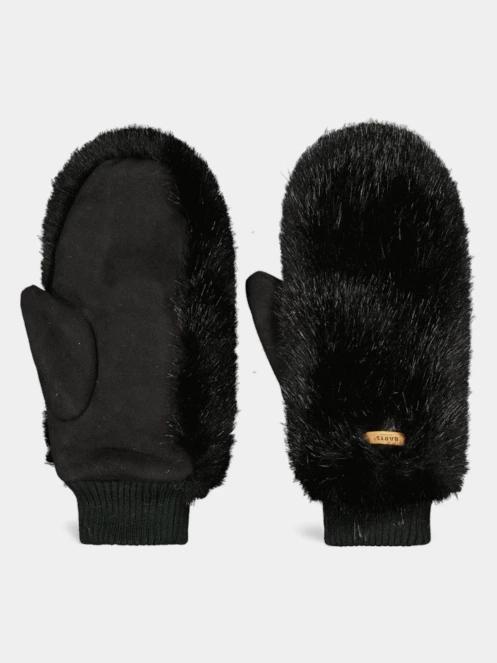 Barts Fur Mitts női kesztyű fekete színben 2