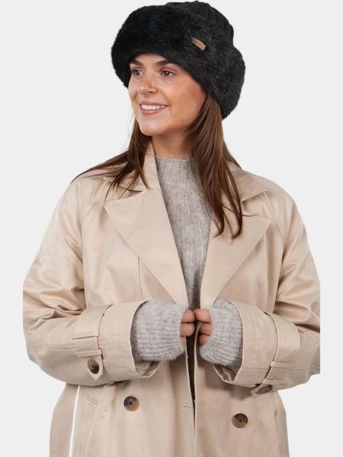 Barts Fur Cable Bandhat női fejpánt fekete színben 4