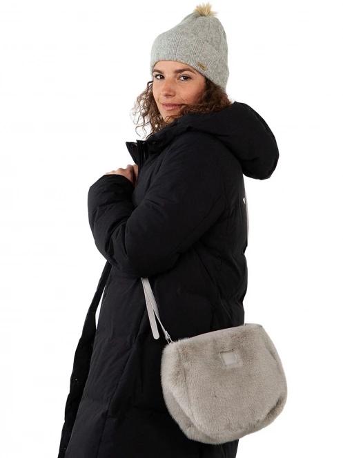 Barts Salween Shoulderbag női válltáska szürke színben 4