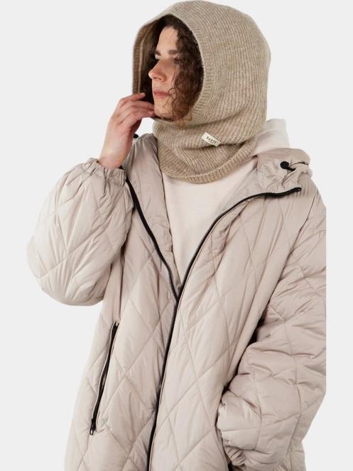 Barts Karesa Hood női balaklava barna színben 4