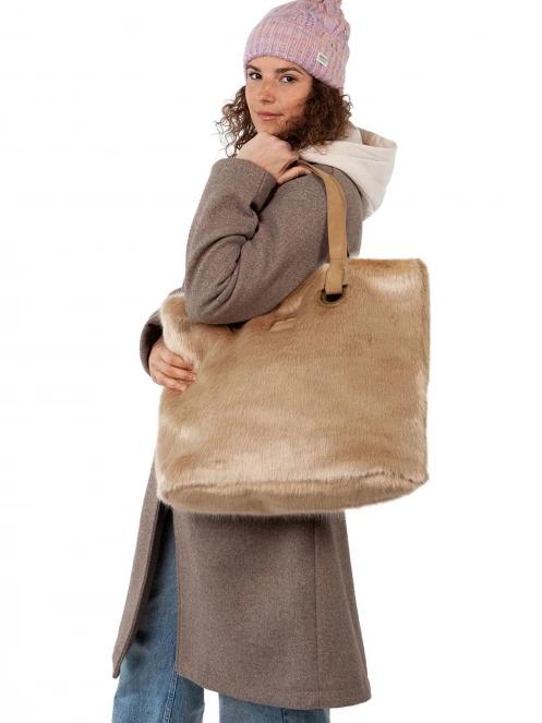 Barts Salwena Shopper női shopper táska barna színben 4