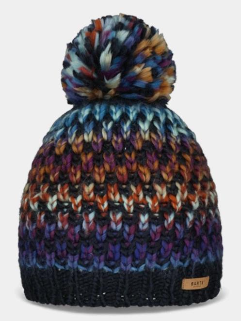 Barts Nicole Beanie női bojtos sapka sötétkék színben 2