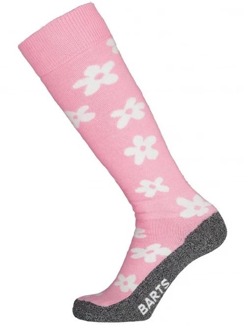 Barts Skisock Flower női sízokni rózsaszín színben 2