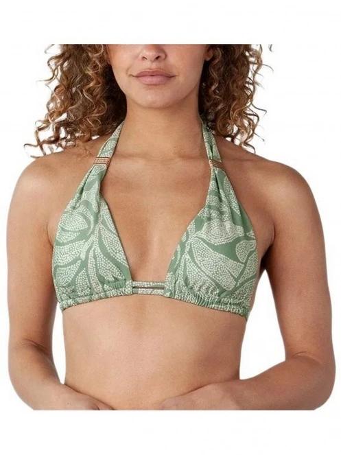 Barts Akamu Triangle női bikini felső zöld színben 2