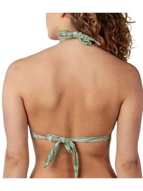 Barts Akamu Triangle női bikini felső zöld színben 3