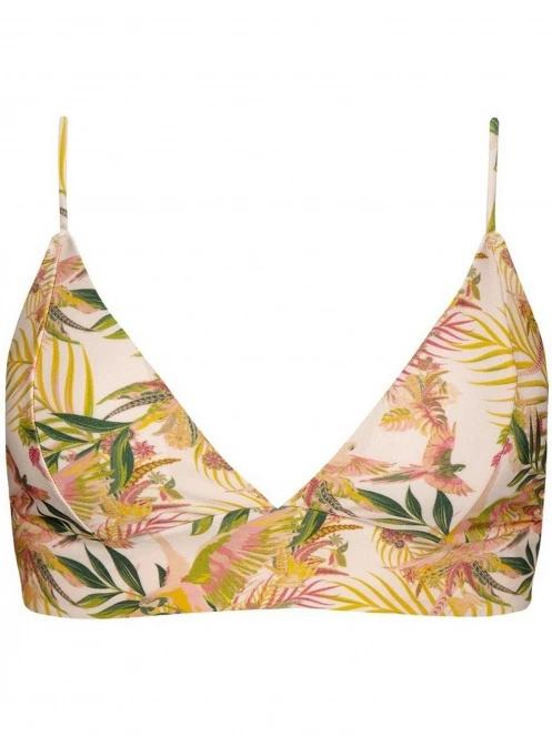 Barts Estellu Bralette női bikini felső sárga színben 4