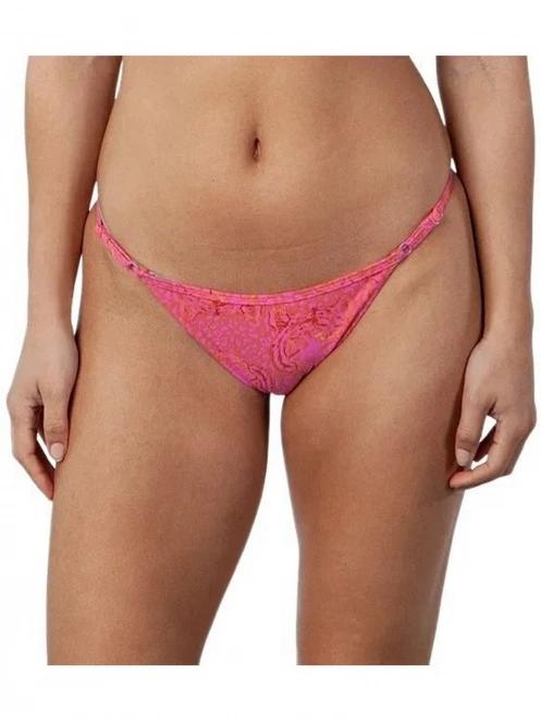 Barts Ailotte Tanga női bikini alsó magenta színben 2