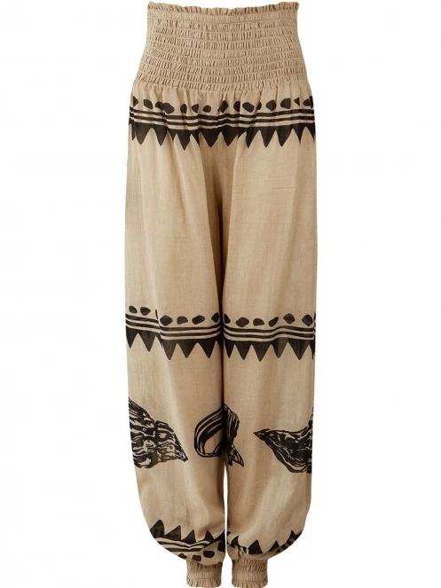 Barts Lolay Pants női utcai nadrág homok színben 4