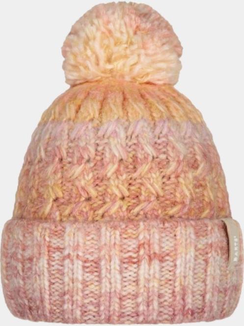 Barts Catbird Beanie női bojtos sapka narancssárga színben 2