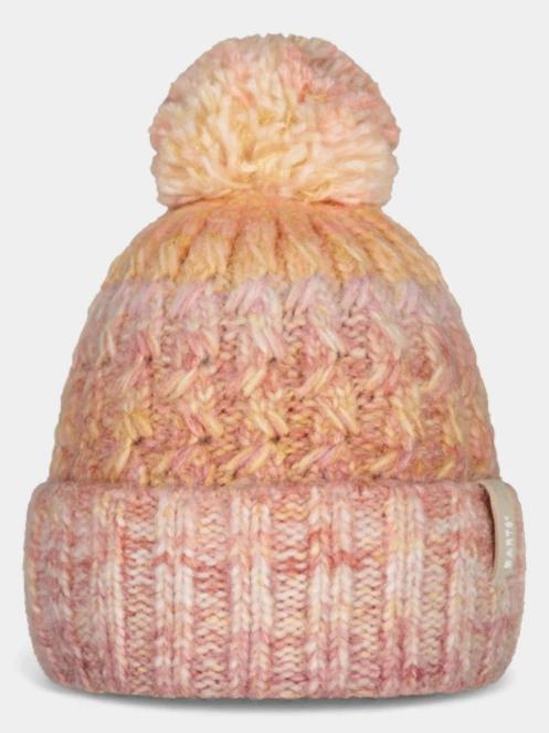 Barts Catbird Beanie női bojtos sapka rózsaszín színben 2