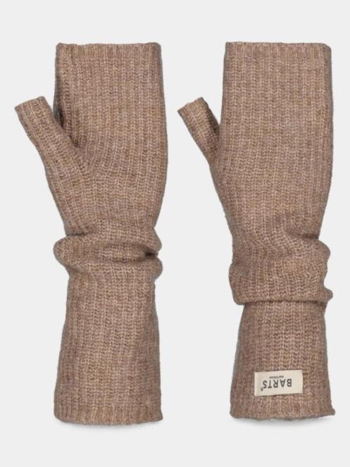 Barts Darty Fingerless Gloves női kesztyű barna színben 2