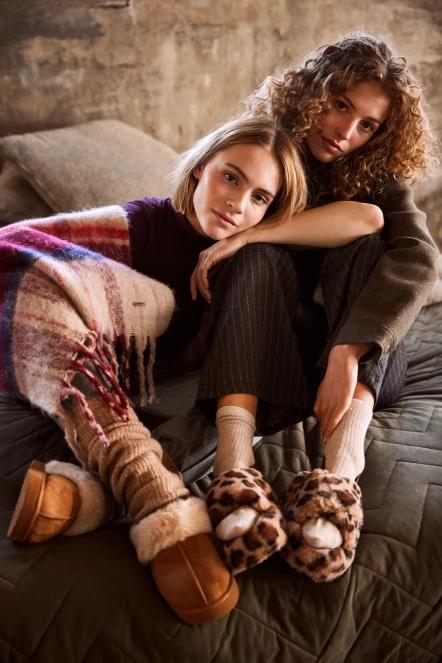 Barts Darty Legwarmers női lábmelegítő barna színben 5